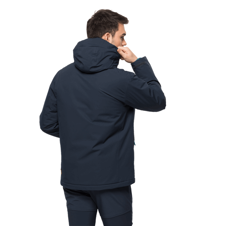 Original Brand Jack Wolfskin Men's Wisper Insulated Jacket Night Blue