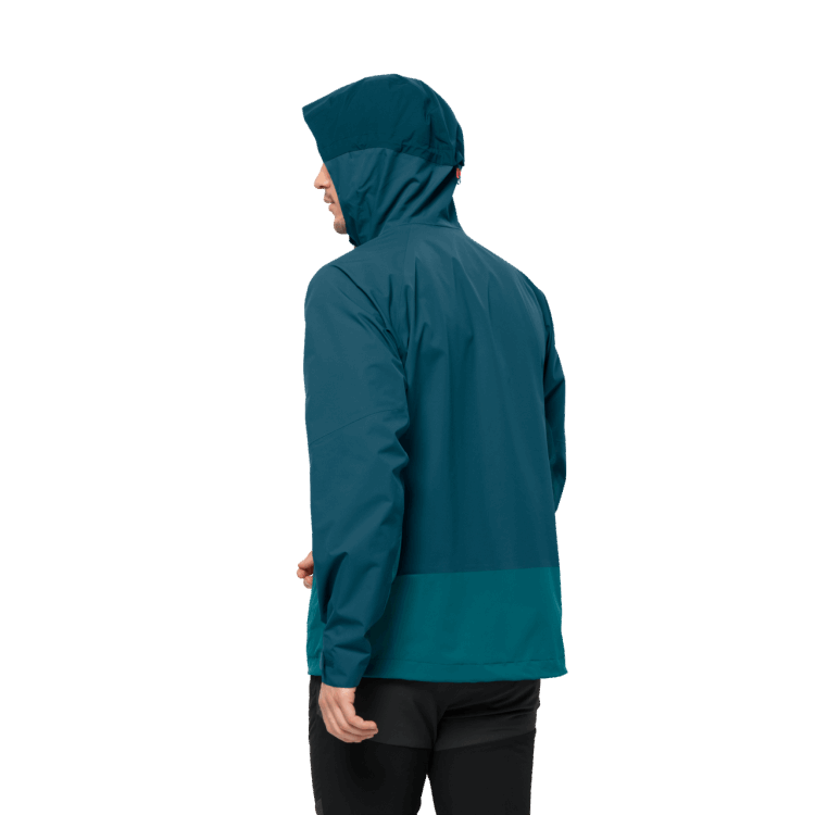 Men's Eagle Peak 2L Jacket Blue Coral Brand Jack Wolfskin Collection