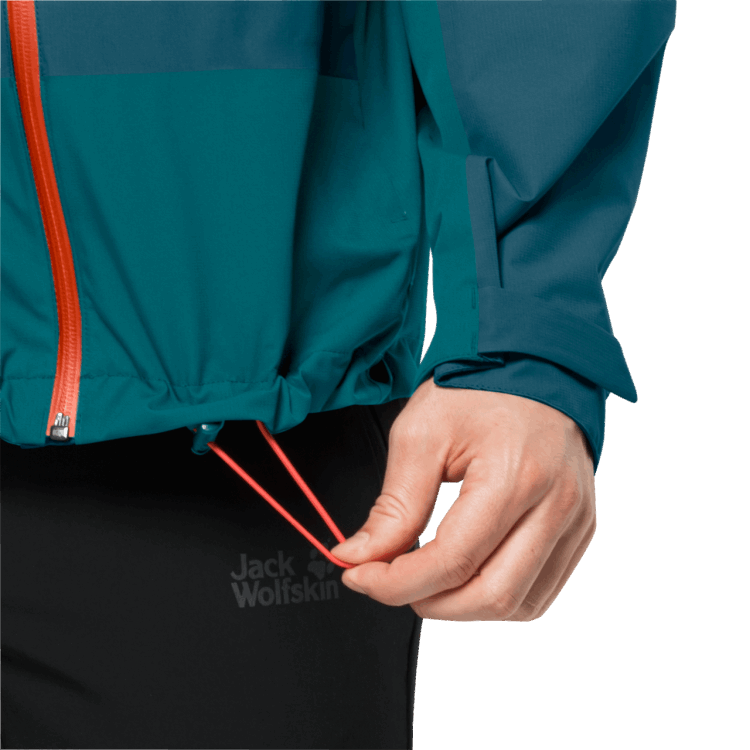 Men's Eagle Peak 2L Jacket Blue Coral Brand Jack Wolfskin Collection