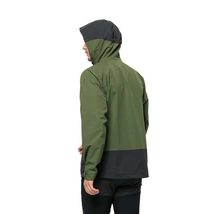 Men's Eagle Peak 2L Jacket Greenwood Collections Brand Jack Wolfskin