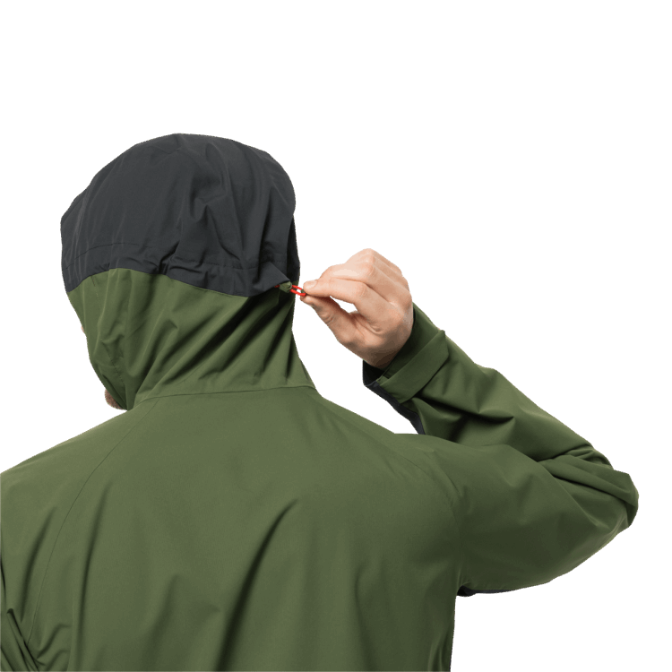 Men's Eagle Peak 2L Jacket Greenwood Collections Brand Jack Wolfskin