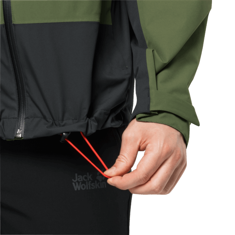 Men's Eagle Peak 2L Jacket Greenwood Collections Brand Jack Wolfskin