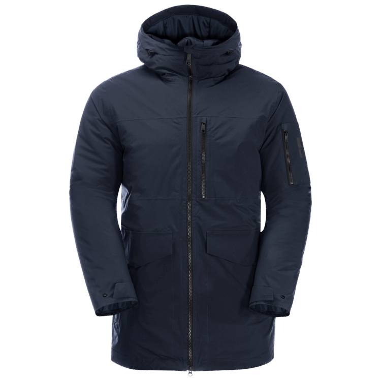 Men's Koenigsbau Parka Origin Brand Jack Wolfskin Night Blue