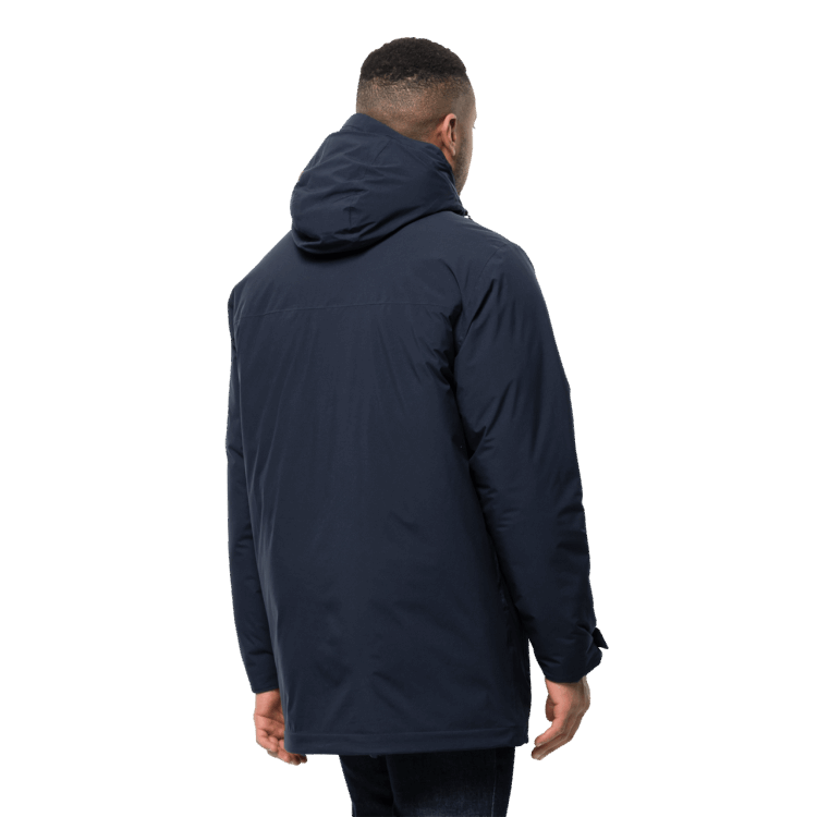 Men's Koenigsbau Parka Origin Brand Jack Wolfskin Night Blue