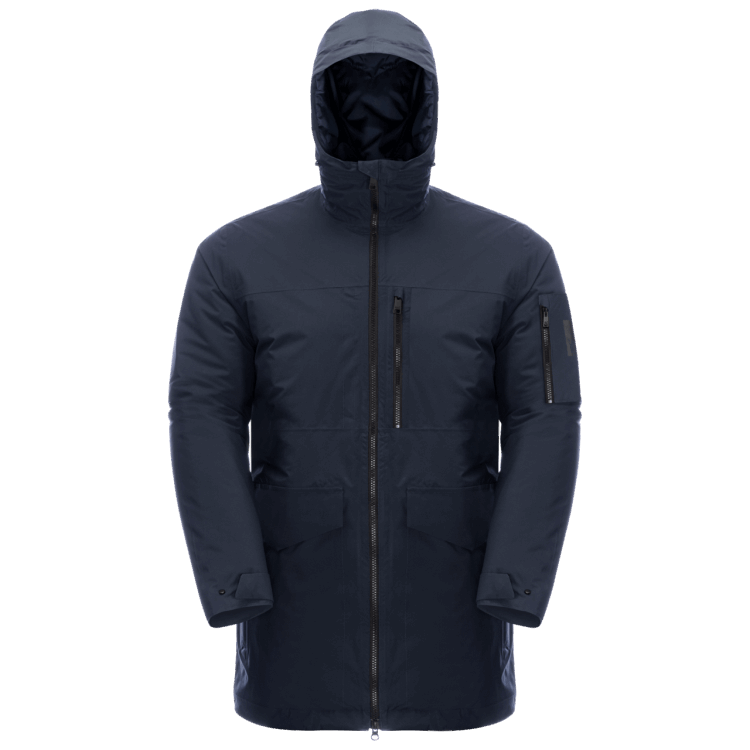 Men's Koenigsbau Parka Origin Brand Jack Wolfskin Night Blue