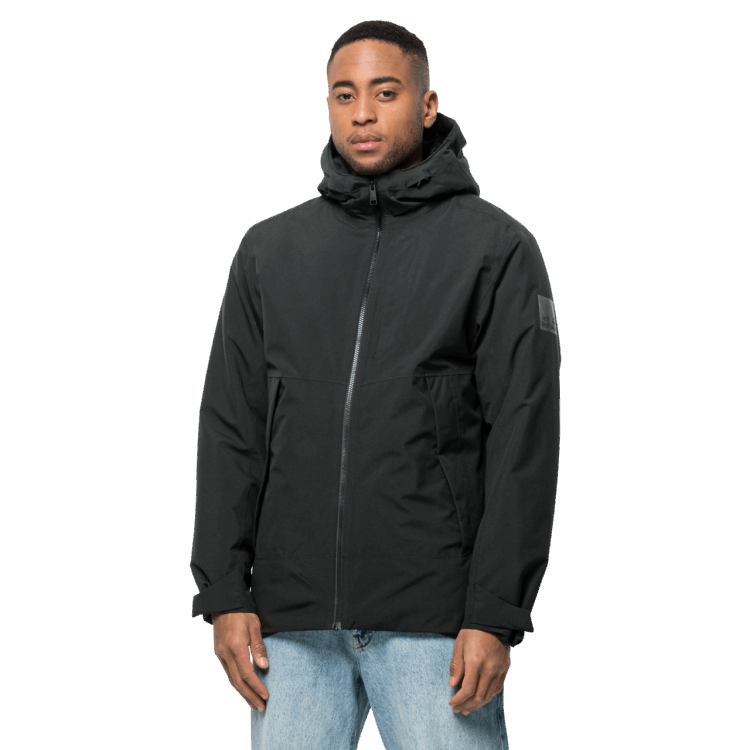 Brand Jack Wolfskin Black Brand Men's Tempelhof Jacket