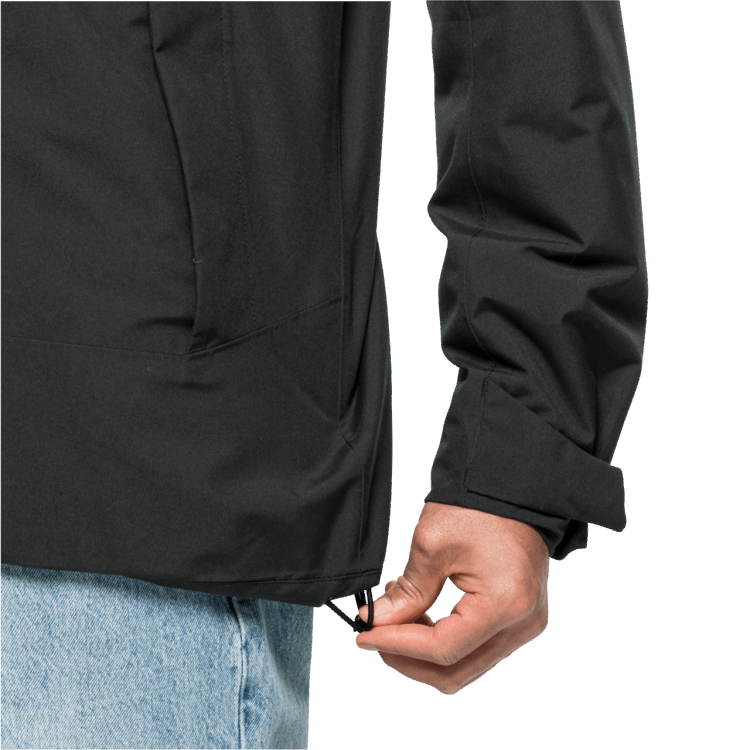 Brand Jack Wolfskin Black Brand Men's Tempelhof Jacket