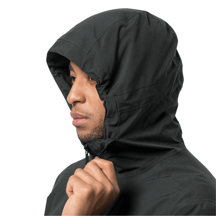 Brand Jack Wolfskin Black Brand Men's Tempelhof Jacket