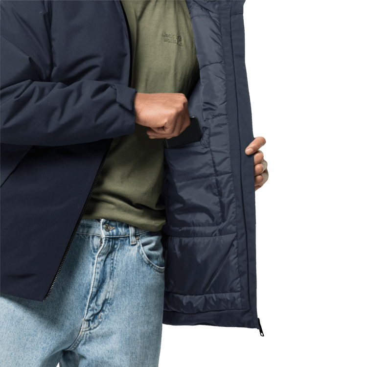 Brand Jack Wolfskin Original Men's Tempelhof Jacket Night Blue