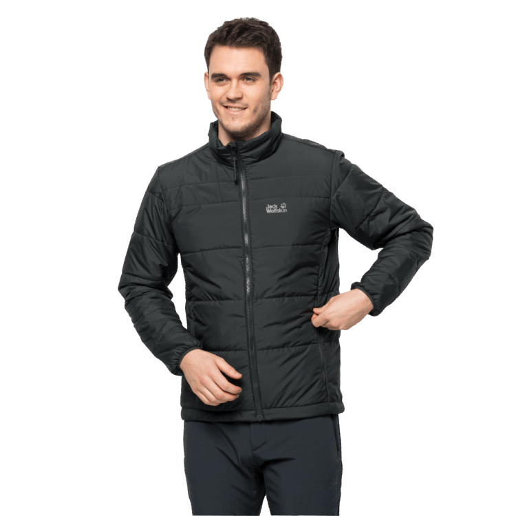 Brand Jack Wolfskin Hot Black Men's Bergland 3In1 Jacket