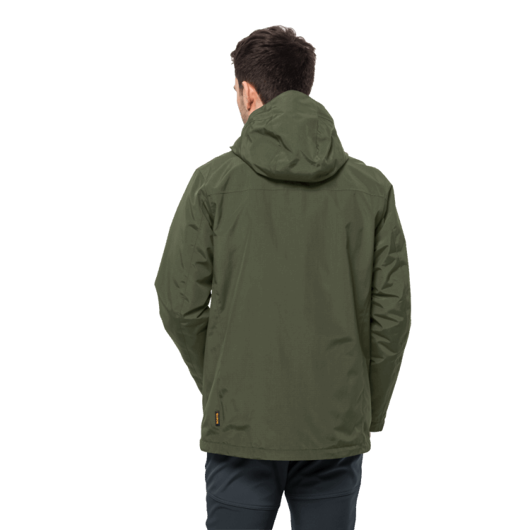 Brand Jack Wolfskin Men's Bergland 3In1 Jacket Greenwood Best