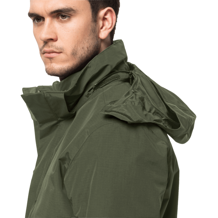 Brand Jack Wolfskin Men's Bergland 3In1 Jacket Greenwood Best