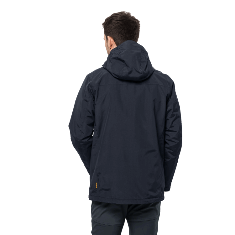 Brand Jack Wolfskin Men's Bergland 3In1 Jacket New Night Blue