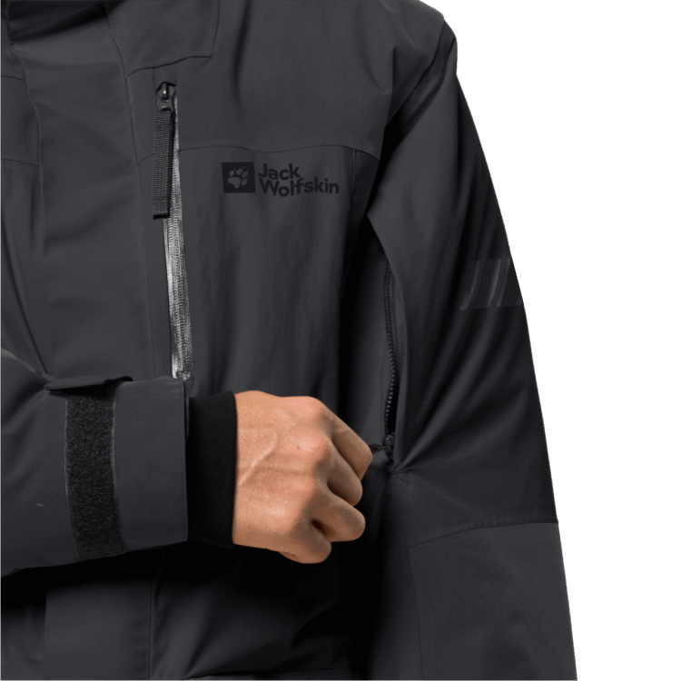 Black Brand Jack Wolfskin Fashion Men's 1995 Series Parka