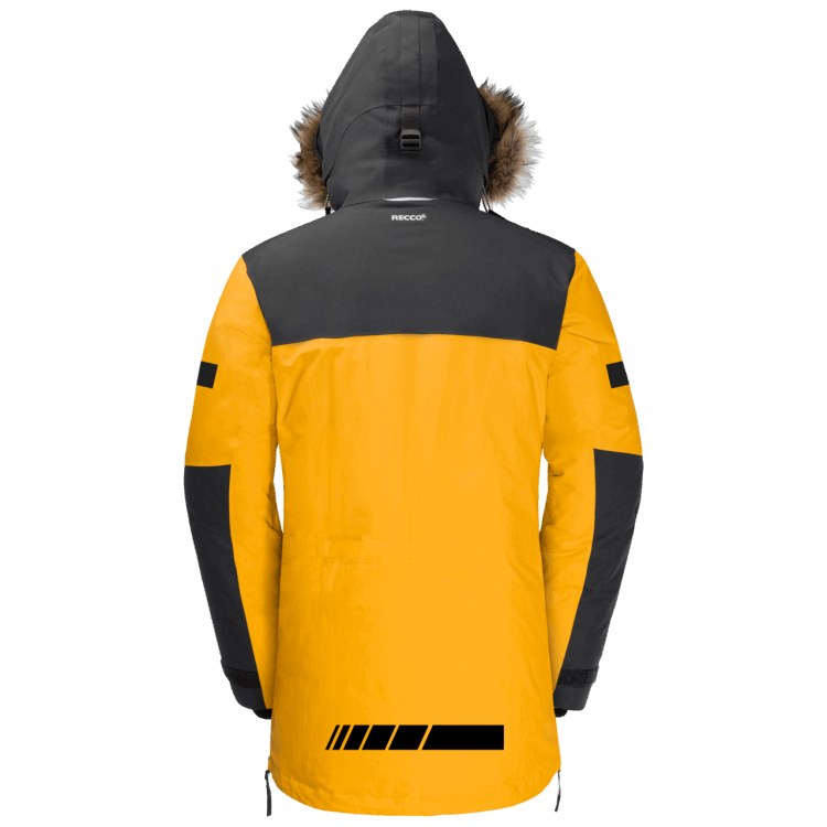 Burly Yellow Xt Brand Jack Wolfskin Men's 1995 Series Parka Collection