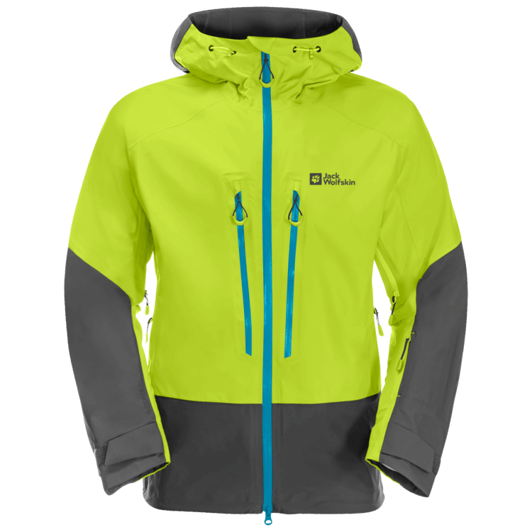 Lime Collections Brand Jack Wolfskin Men's Alpspitze 3L Jacket