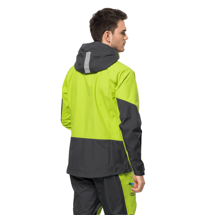 Lime Collections Brand Jack Wolfskin Men's Alpspitze 3L Jacket