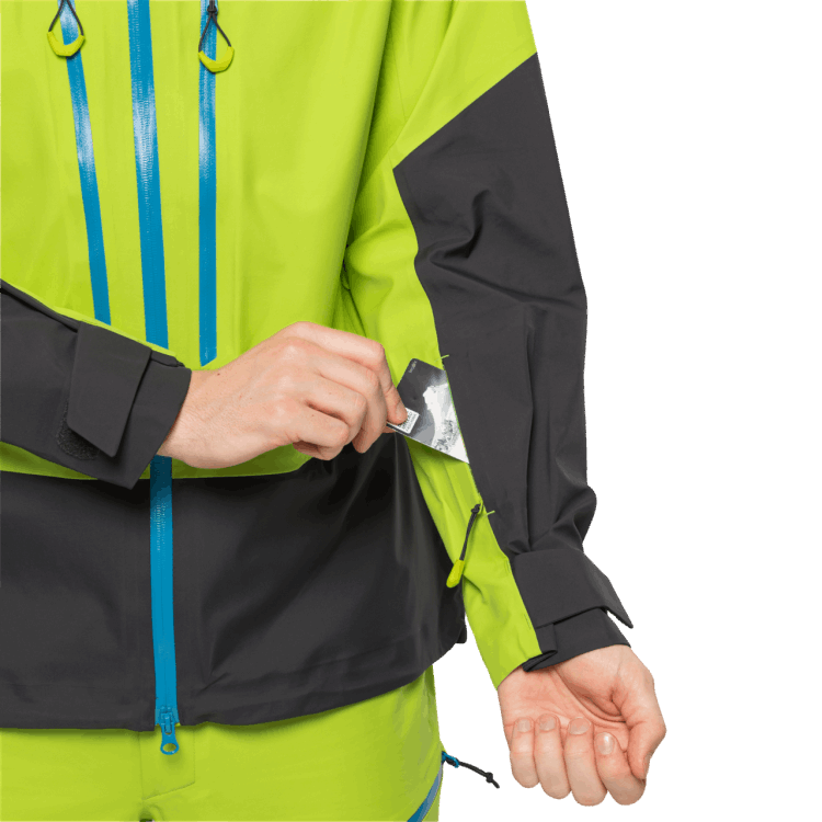 Lime Collections Brand Jack Wolfskin Men's Alpspitze 3L Jacket
