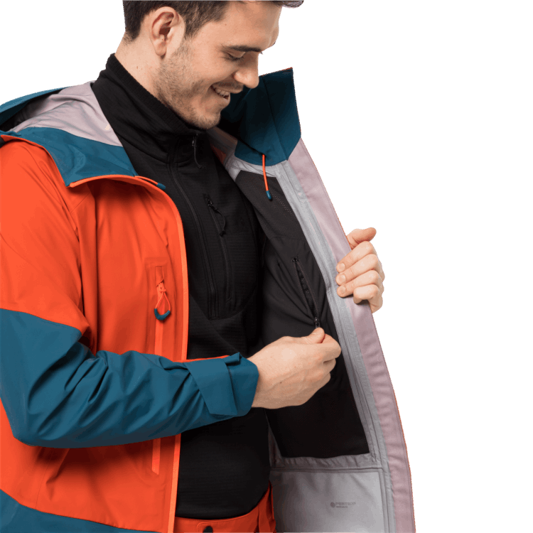 Wild Brier Origin Men's Alpspitze 3L Jacket Brand Jack Wolfskin