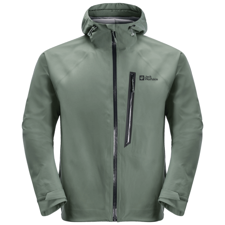 Original Men's Tapeless Jacket Hedge Green Brand Jack Wolfskin