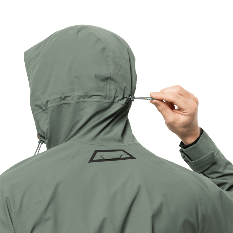 Original Men's Tapeless Jacket Hedge Green Brand Jack Wolfskin