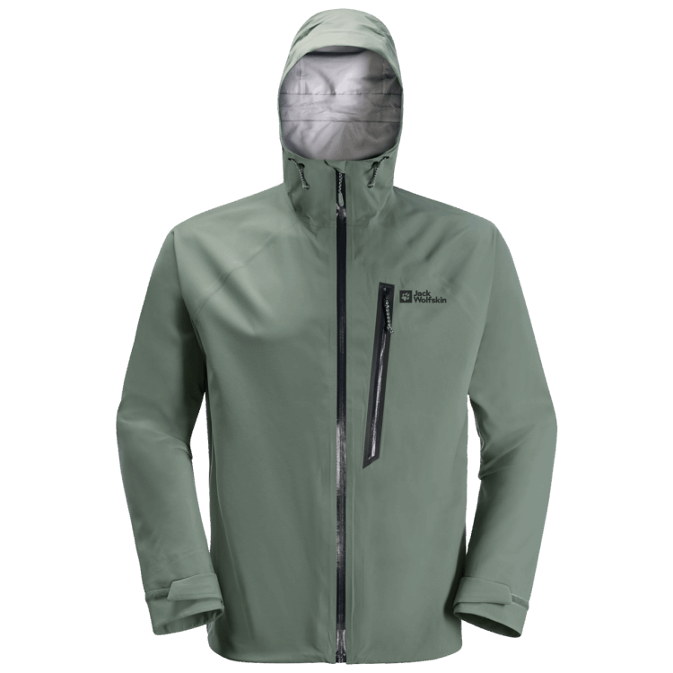 Original Men's Tapeless Jacket Hedge Green Brand Jack Wolfskin