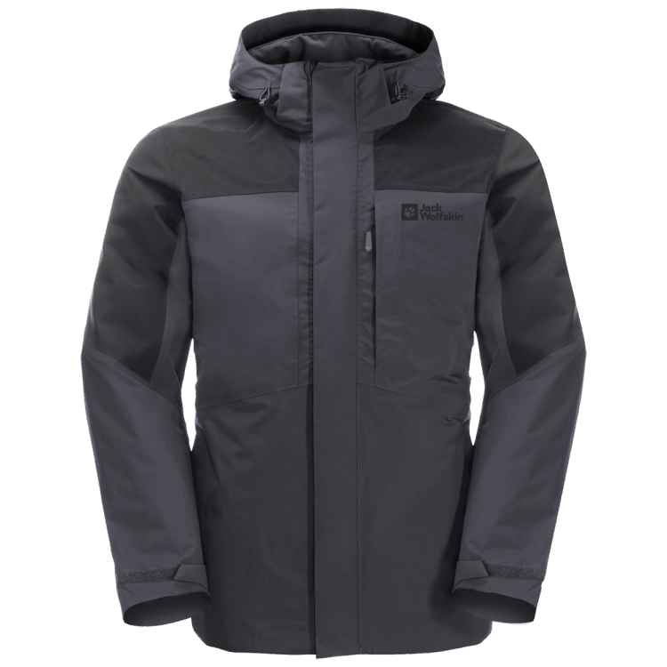 Hot Brand Jack Wolfskin Ebony Men's Romberg 3In1 Jacket