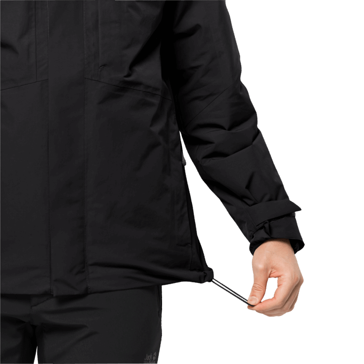 Best Brand Jack Wolfskin Men's Romberg 3In1 Jacket Black