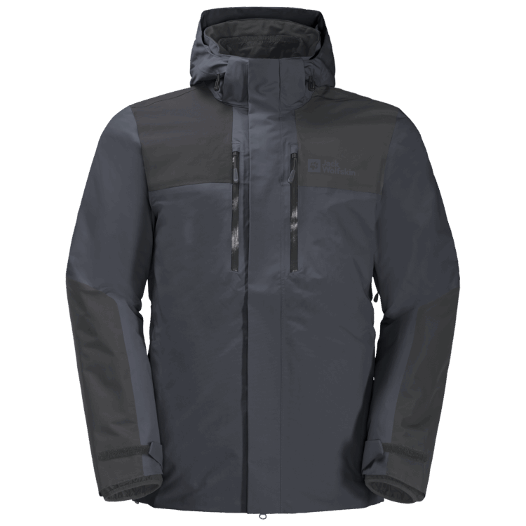 Men's Jasper 3In1 Jacket Brand Jack Wolfskin Ebony Collection