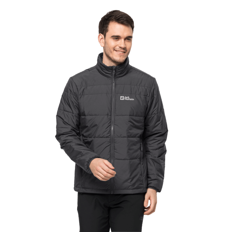 Men's Jasper 3In1 Jacket Brand Jack Wolfskin Ebony Collection