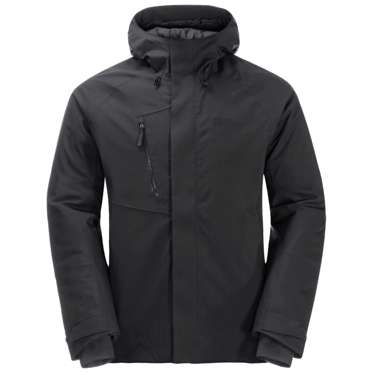 Men's Troposphere Insulated Jacket Black Origins Brand Jack Wolfskin