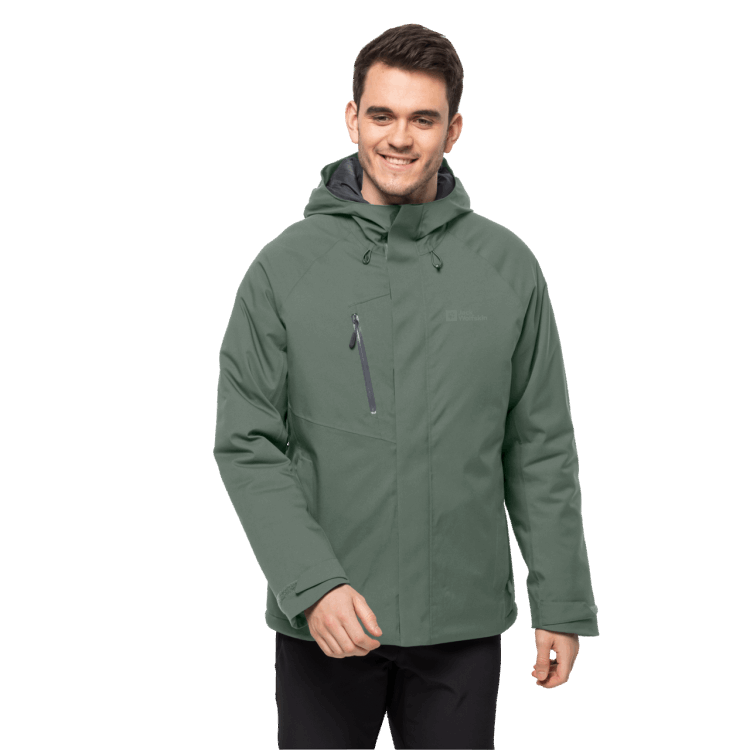 Men's Troposphere Insulated Jacket Brand Brand Jack Wolfskin Hedge Green