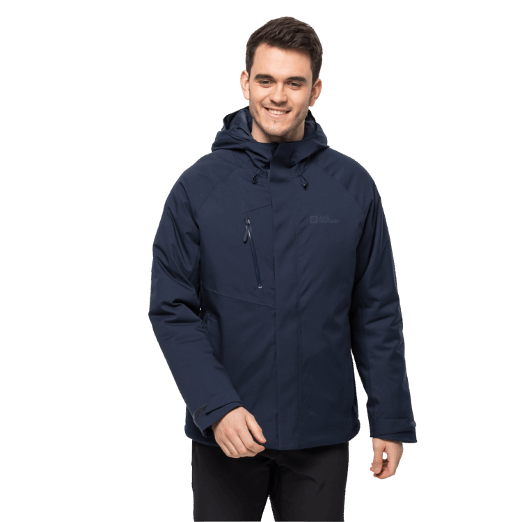Men's Troposphere Insulated Jacket Brands Night Blue Brand Jack Wolfskin