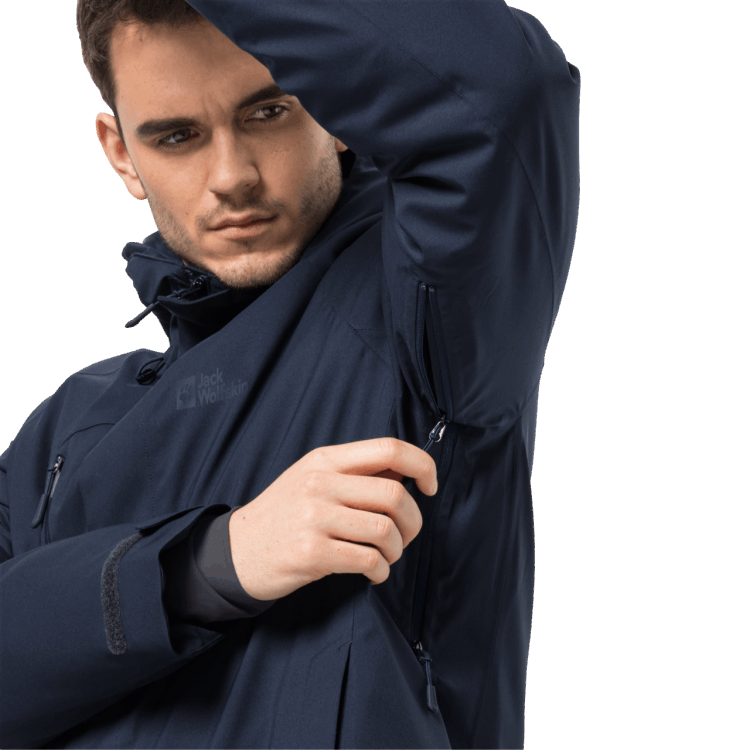 Men's Troposphere Insulated Jacket Brands Night Blue Brand Jack Wolfskin