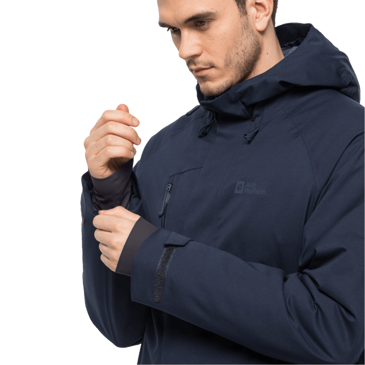 Men's Troposphere Insulated Jacket Brands Night Blue Brand Jack Wolfskin