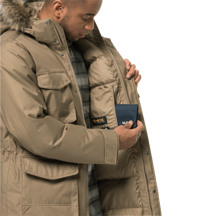 Brand Jack Wolfskin Cookie Original Men's Winterfrost Down Parka