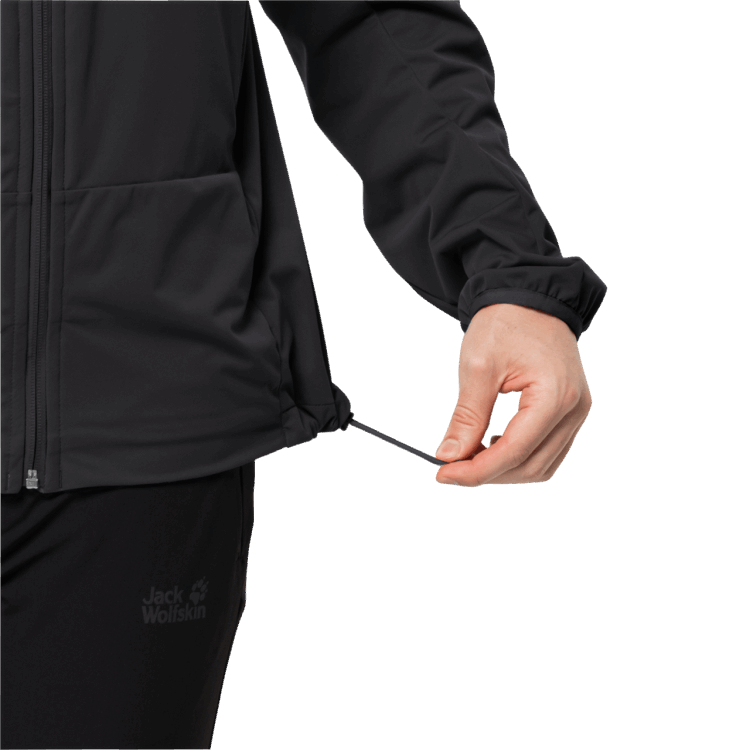 Brand Jack Wolfskin Men's Eagle Peak Ii Hoody Collection Black