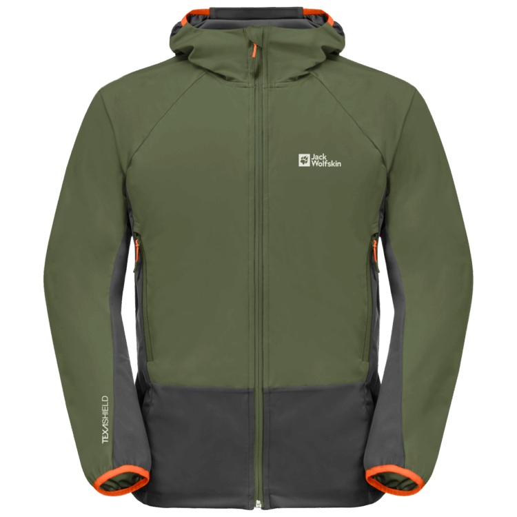 Greenwood Brand Jack Wolfskin Collections Men's Eagle Peak Ii Hoody