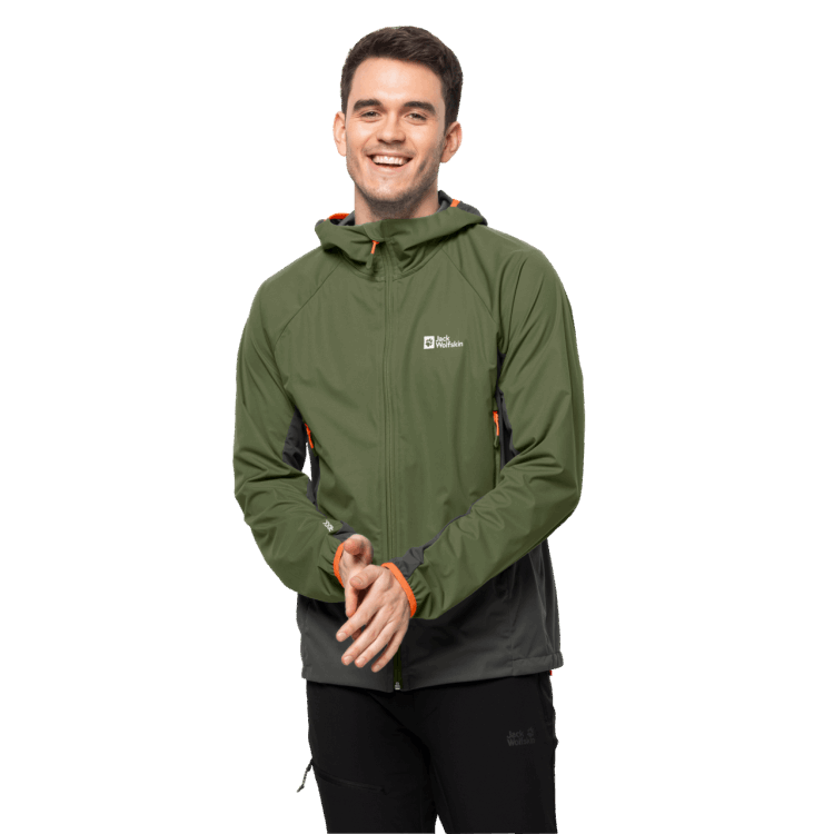 Greenwood Brand Jack Wolfskin Collections Men's Eagle Peak Ii Hoody