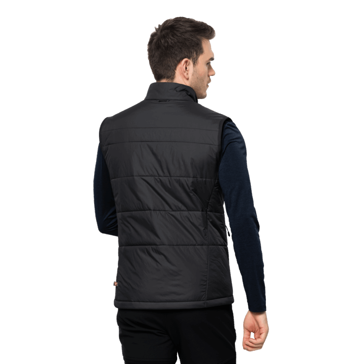 Black Origins Brand Jack Wolfskin Men's Bergland Insulated Vest