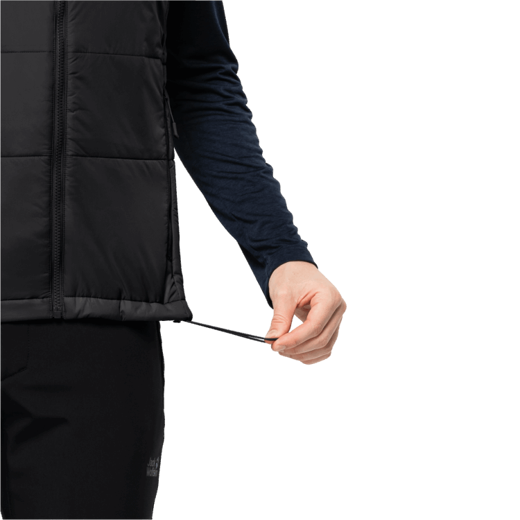 Black Origins Brand Jack Wolfskin Men's Bergland Insulated Vest