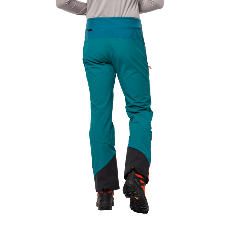 Fashion Brand Jack Wolfskin Men's Alpspitze Pants Blue Coral