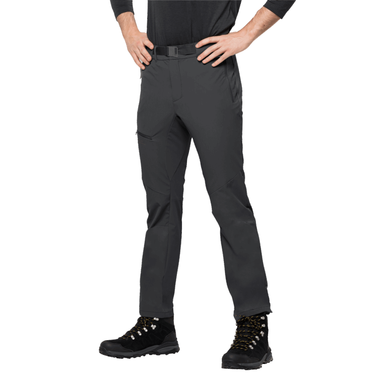 Collections Black Men's Holdsteig Pants Brand Jack Wolfskin