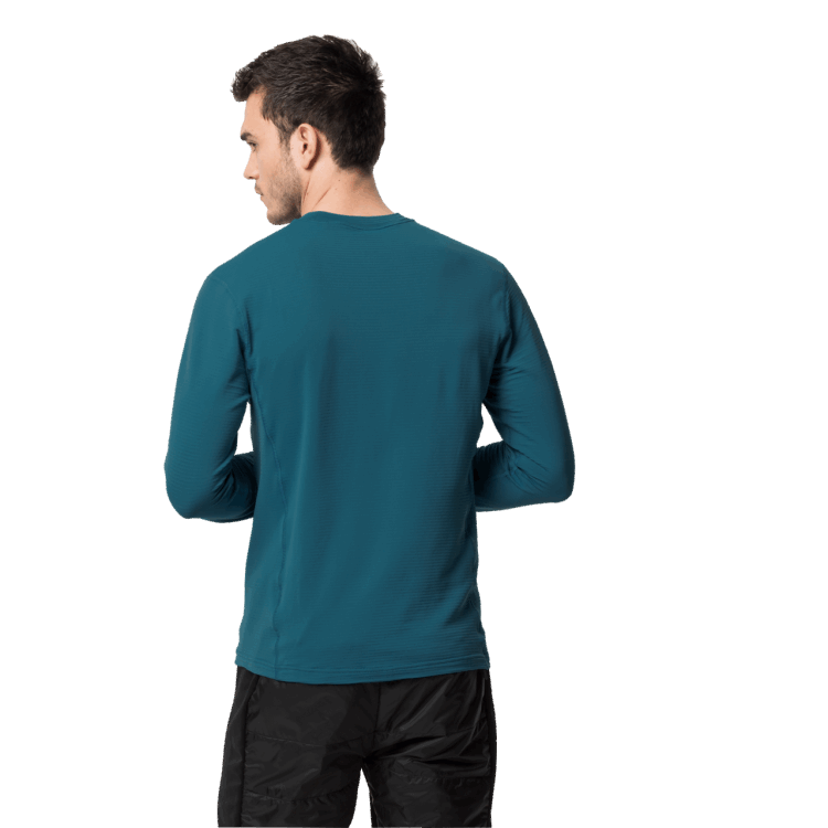 Men's Infinite Long Sleeve Blue Coral Brands Brand Jack Wolfskin
