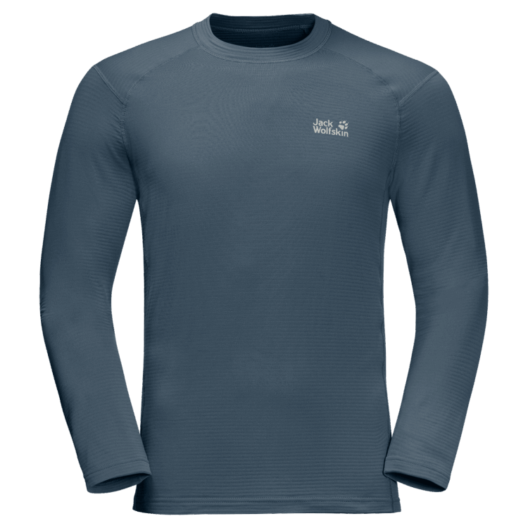 Men's Infinite L/S Original Brand Jack Wolfskin Orion Blue