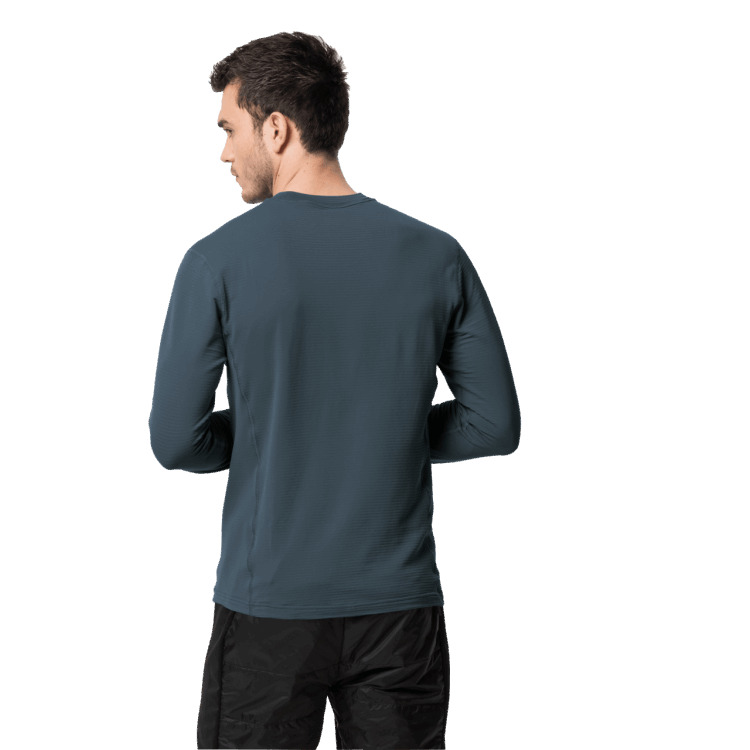 Men's Infinite L/S Original Brand Jack Wolfskin Orion Blue