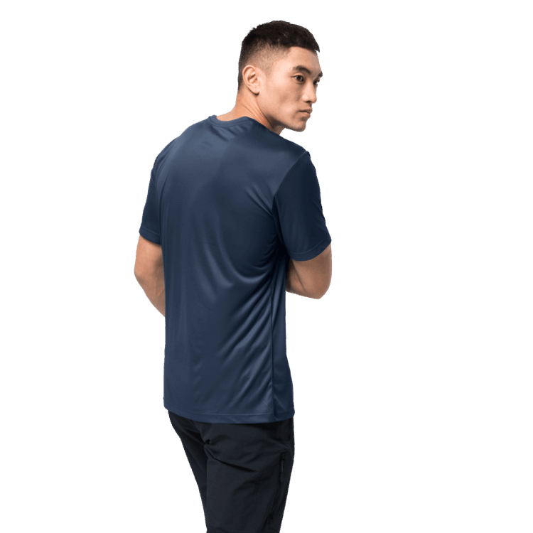 Brand Jack Wolfskin Men's Tech T Dark Indigo Collections