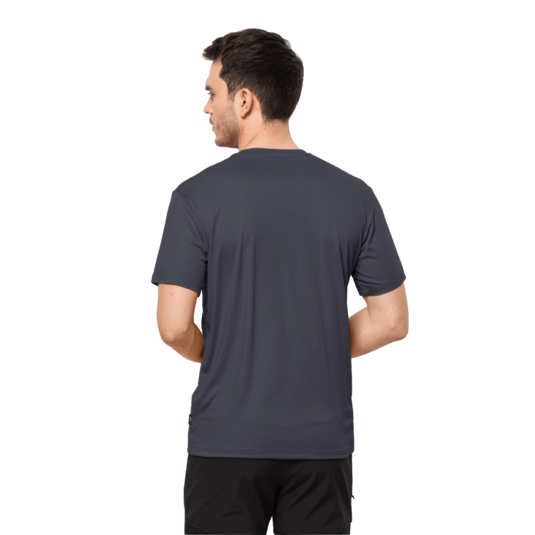 Brand Jack Wolfskin Men's Tech T Origin Ebony