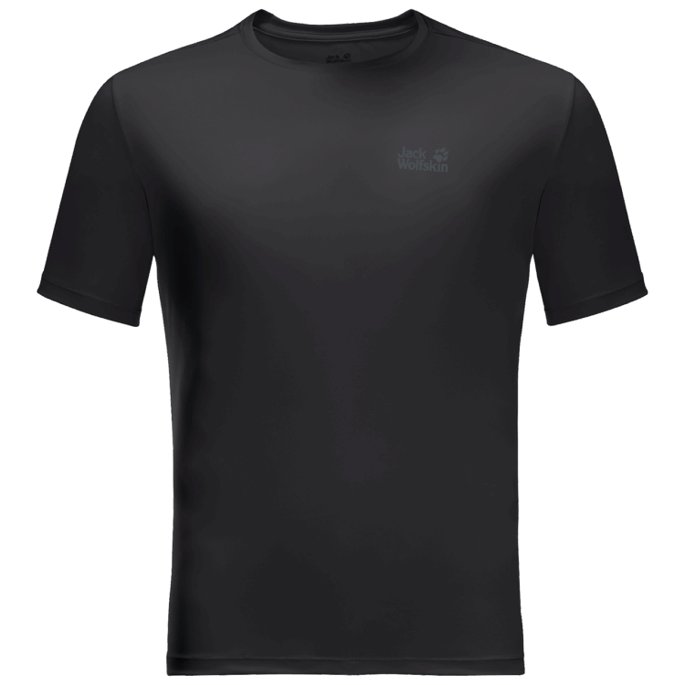 Black Brand Jack Wolfskin Men's Tech T Brand