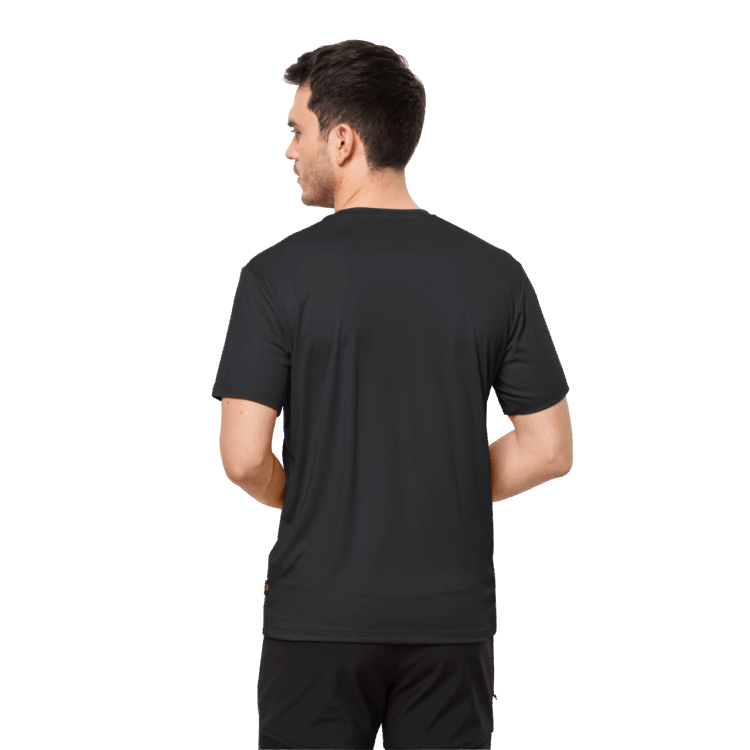 Black Brand Jack Wolfskin Men's Tech T Brand